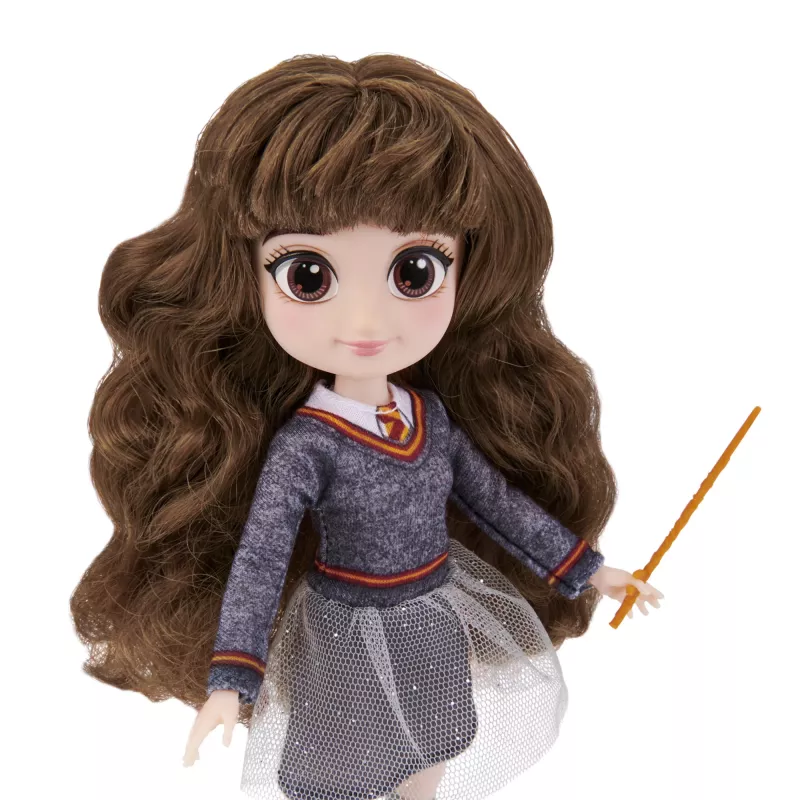 Lalka modowa Spinmaster Hermione Granger, 8 cali (203 mm), wielokolorowa, dla dzieci od 5 lat