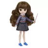 Wizarding World Harry Potter, 8-calowy genialny zestaw upominkowy z lalką Hermiony Granger, 5 akcesoriów i 2 stroje, zabawki dla dzieci od 6 lat