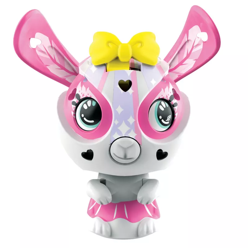 Zoobles, Dance Studio Multipack Playset i walizka do przechowywania z 3 ekskluzywnymi transformującymi się figurkami kolekcjonerskimi, zabawki dla dziewczynek w wieku od 5 lat