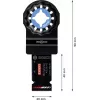 Bosch 2 608 900 012 nasadka do narzędzia wielofunkcyjnego Brzeszczot do cięcia wgłębnego