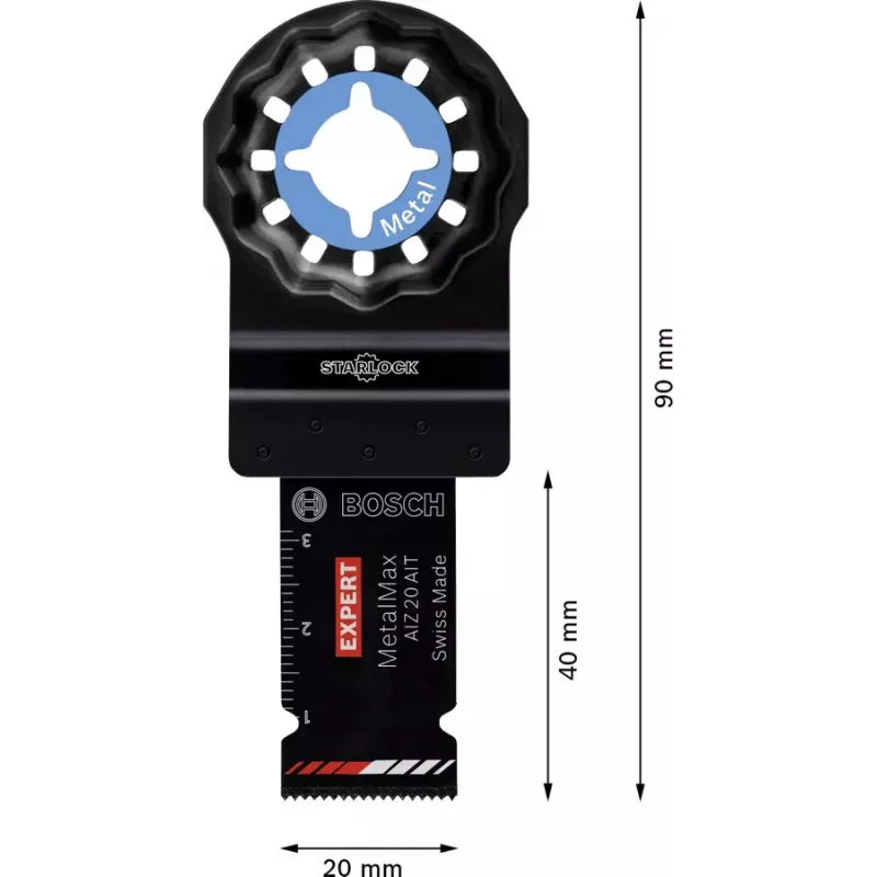 Bosch 2 608 900 012 nasadka do narzędzia wielofunkcyjnego Brzeszczot do cięcia wgłębnego