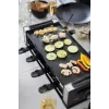 Unold 48730 raclette grill 8 osobowy 1200 W Czarny, Stal nierdzewna