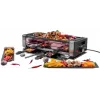 Unold 48730 raclette grill 8 osobowy 1200 W Czarny, Stal nierdzewna
