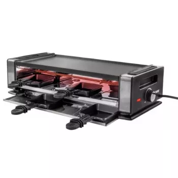 Unold 48730 raclette grill 8 osobowy 1200 W Czarny, Stal nierdzewna