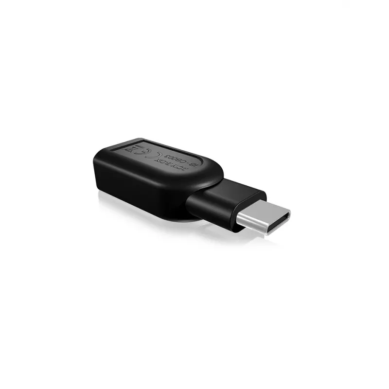 ICY BOX IB-CB003 USB 3.0 Type-C USB 3.0 Type-A Czarny