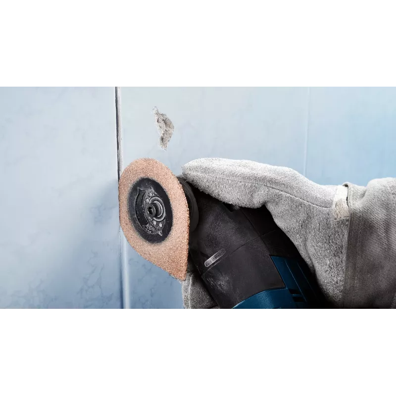 BOSCH usuwacz fug Expert AVZ 70 RT4 Grout + Abrasive, Ø 70mm, brzeszczot 10 szt., Carbide-RIFF, szerokość cięcia 2,5mm
