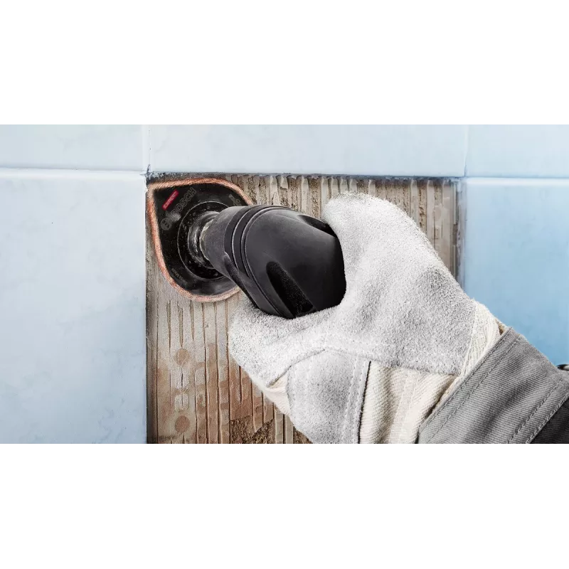 BOSCH usuwacz fug Expert AVZ 70 RT4 Grout + Abrasive, Ø 70mm, brzeszczot 10 szt., Carbide-RIFF, szerokość cięcia 2,5mm