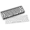 Kompaktowa klawiatura mechaniczna 60% Sharkoon SKILLER SGK50 S4 — Przewodowa USB, układ QWERTY niemiecki, podświetlenie RGB, kabel 1,5 m, czarna