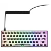Kompaktowa klawiatura mechaniczna 60% Sharkoon SKILLER SGK50 S4 — Przewodowa USB, układ QWERTY niemiecki, podświetlenie RGB, kabel 1,5 m, czarna