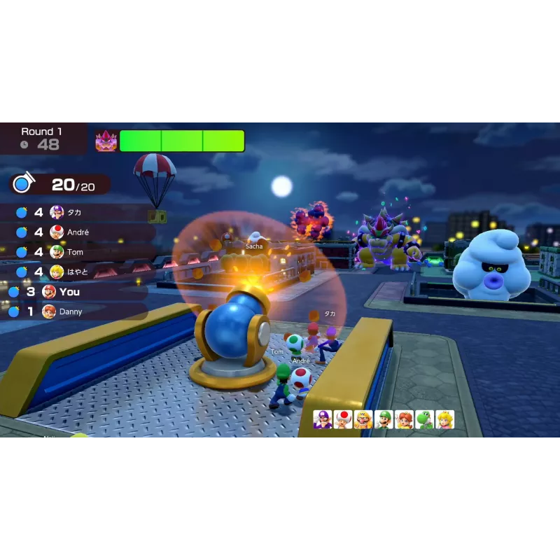 Nintendo Super Mario Party Jamboree, Nintendo Switch, Tryb wieloosobowy, E (dla wszystkich), Nośnik fizyczny