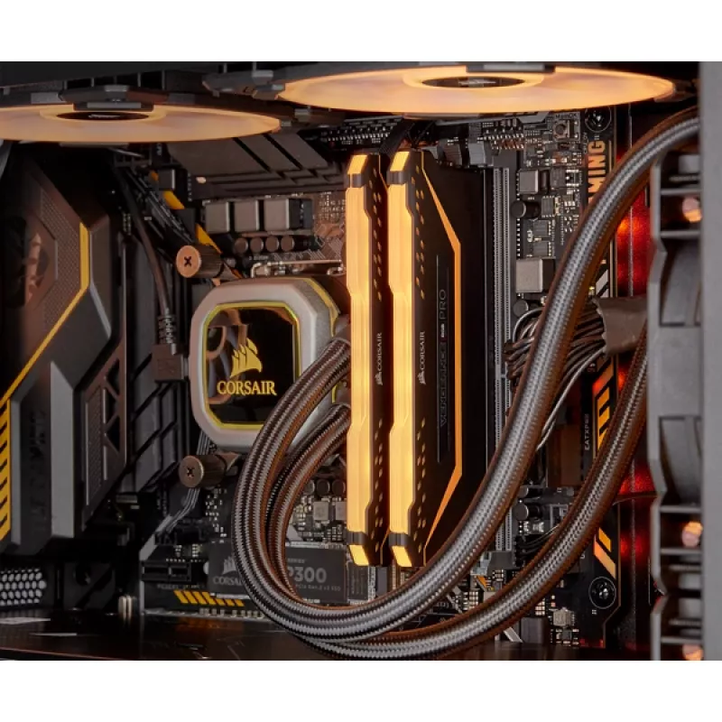 CORSAIR Memory 16GB DDR4 3200MHz 2x8GB C16 - Czarny (otwarte opakowanie)