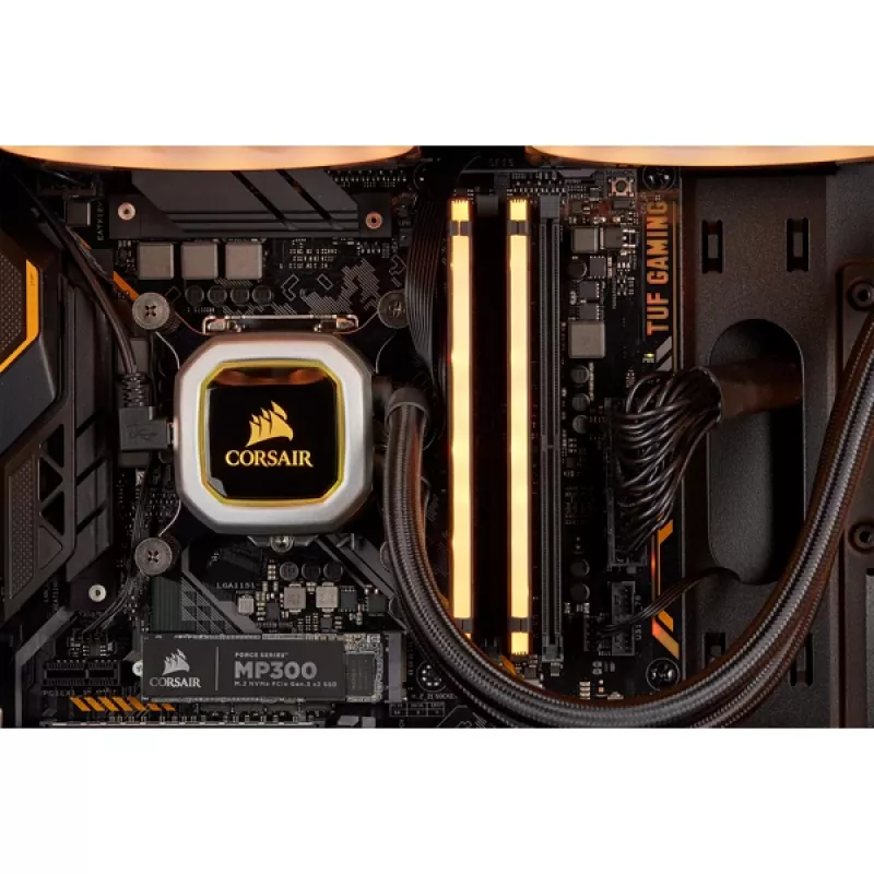 CORSAIR Memory 16GB DDR4 3200MHz 2x8GB C16 - Czarny (otwarte opakowanie)