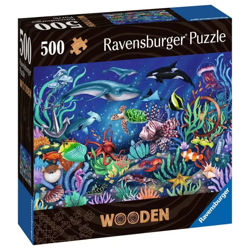 Puzzle Ravensburger 17515 500 szt. Zwierzęta Pod Wodą