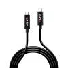 Lindy 5m Active USB 3.2 Gen 2 C/C kabel, 5 m, USB C, USB C, USB 3.2 Gen 2 (3.1 Gen 2), 10 Gbit/s, Czarny