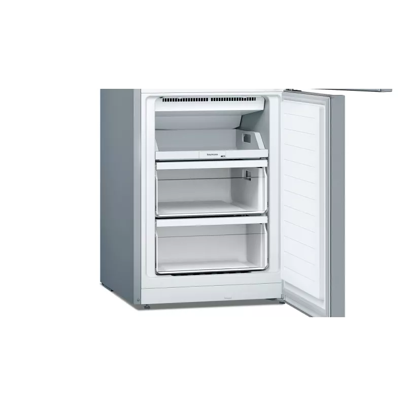 Bosch Serie 2 KGN33NLEB lodówko-zamrażarka Wolnostojąca 282 l Stal nierdzewna
