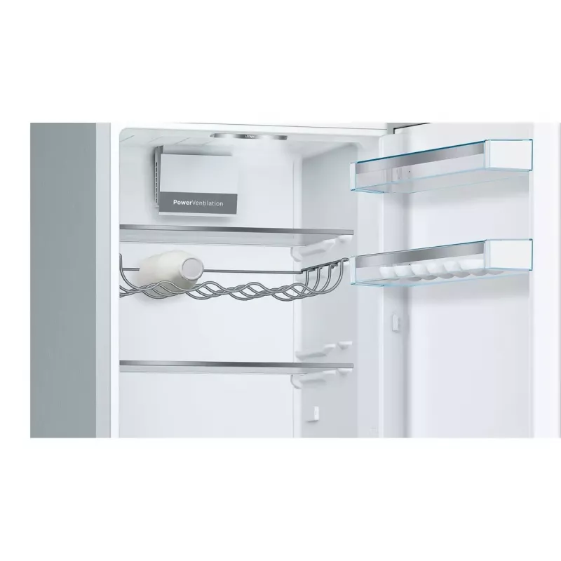 Lodówko-zamrażarka Bosch Serie 6 KGE36AICA wolnostojąca 308 l stal nierdzewna