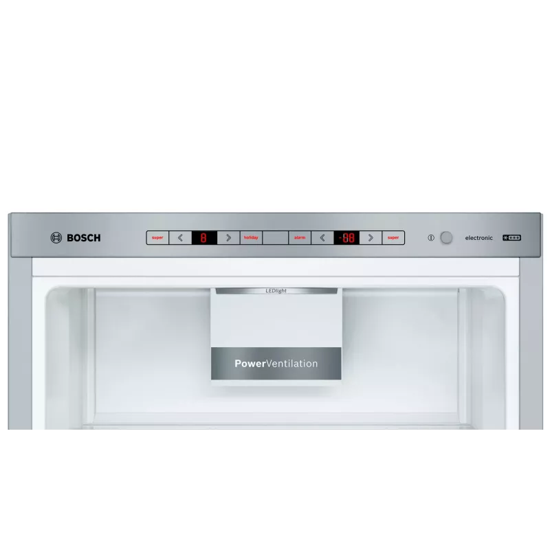 Bosch Serie 6 KGE39ALCA Chłodziarko-zamrażarka wolnostojąca 343 L Stal nierdzewna