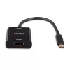 Lindy Konwerter USB typu C na DisplayPort 4K144, USB typu C, wyjście DisplayPort, 3840 x 2160 pikseli