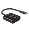 Lindy Konwerter USB typu C na DisplayPort 4K144, USB typu C, wyjście DisplayPort, 3840 x 2160 pikseli