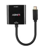 Lindy Konwerter USB typu C na DisplayPort 4K144, USB typu C, wyjście DisplayPort, 3840 x 2160 pikseli