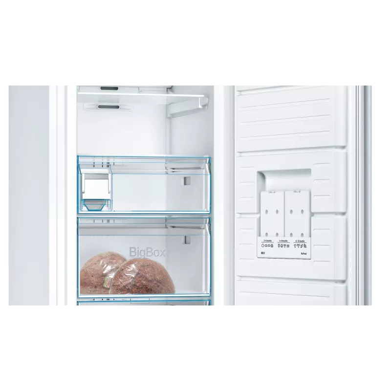 Bosch Serie 6 GSN51DWDP zamrażarka Zamrażarka pionowa Wolnostojąca 290 l Biały