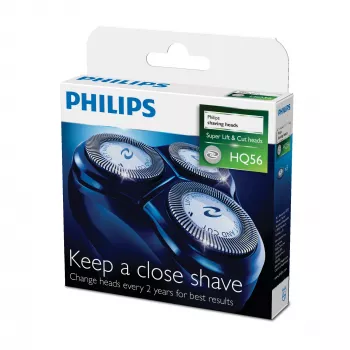 Głowice golące Philips HQ900 Series HQ56/50 – wymienne, nadające się do recyklingu głowice CloseCut