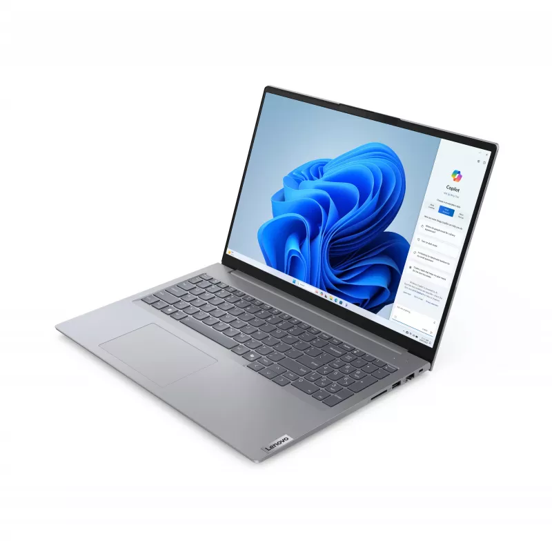 Lenovo ThinkBook 16 G7 ARP AMD Ryzen™ 5 7535HS Laptop 40,6 cm (16 cali) WUXGA 16 GB DDR5-SDRAM 512 GB SSD Wi-Fi 6E (802.11ax) Windows 11 Pro Szary