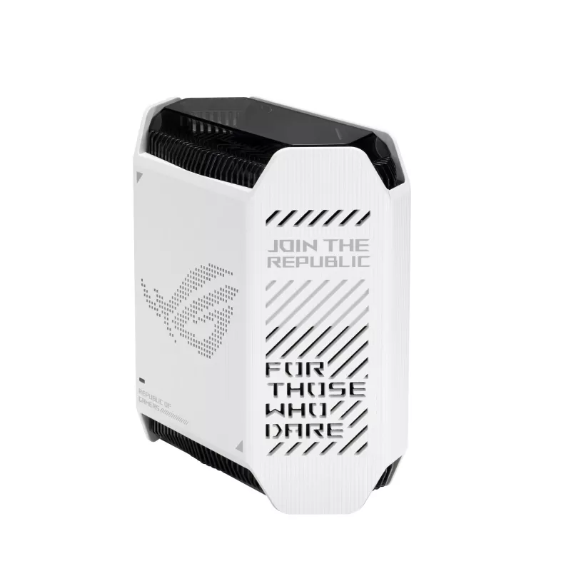 ASUS ROG Rapture GT6 Trójzakresowy (2.4 GHz / 5 GHz / 5 GHz) Wi-Fi 6 (802.11ax) Biały 4 Wewnętrzne