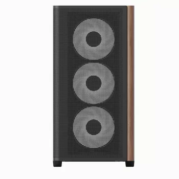 Mini Tower PC Aerocool D301A Czarny Wood ATX Power Supply