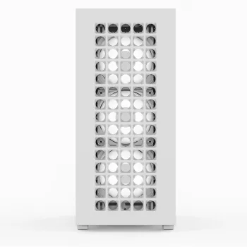 Aerocool D502A Midi Tower biały
