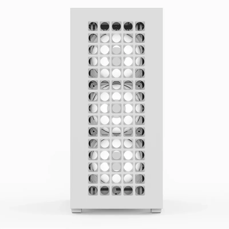 Aerocool D502A Midi Tower biały