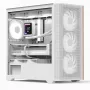 Aerocool D301A Mini Tower biały, Wood