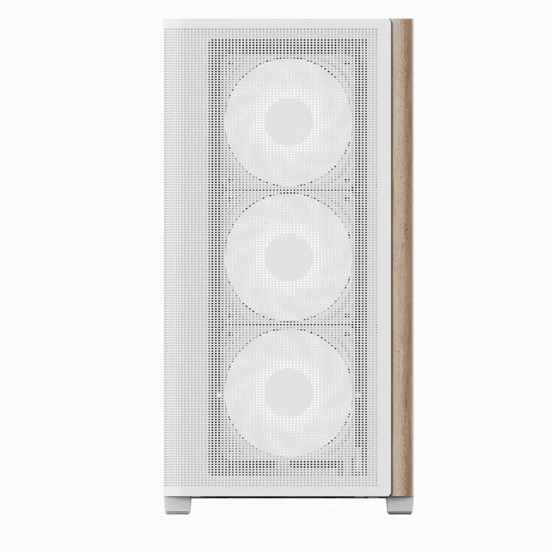 Aerocool D301A Mini Tower biały, Wood