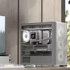 Aerocool D301A Mini Tower biały, Wood