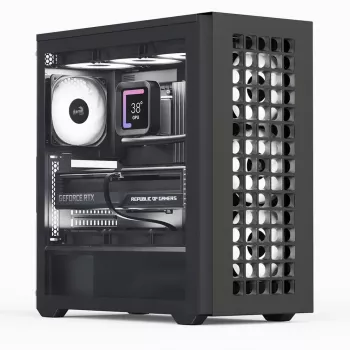 Aerocool D502A Midi Tower Czarny