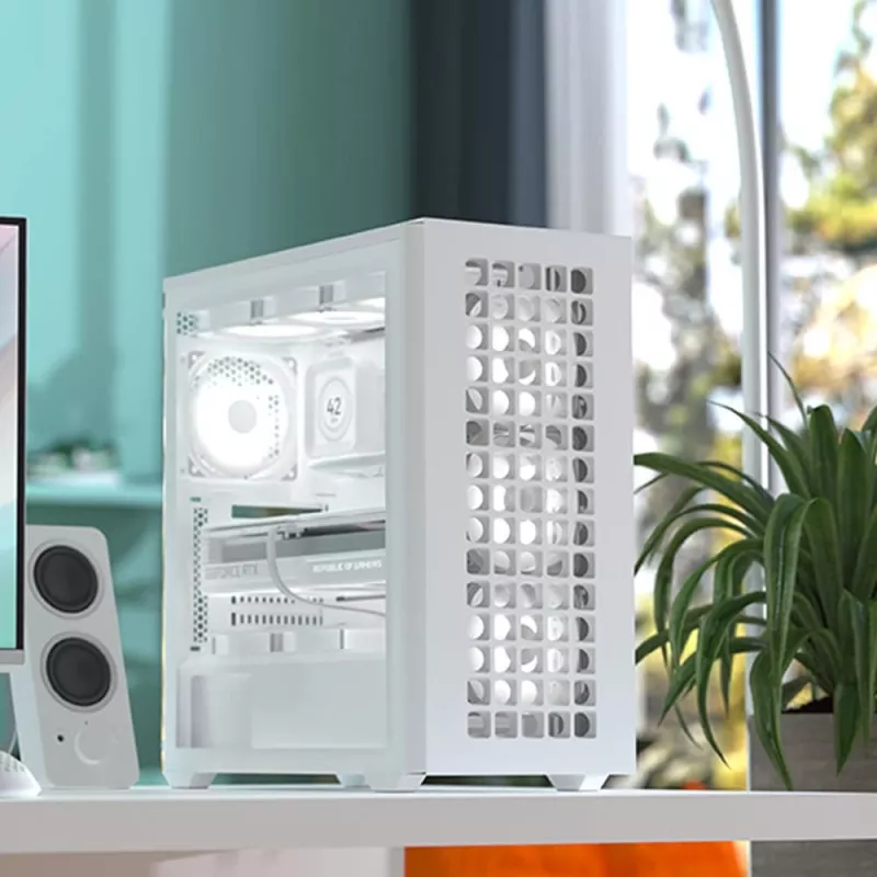 Aerocool D502A Midi Tower Czarny