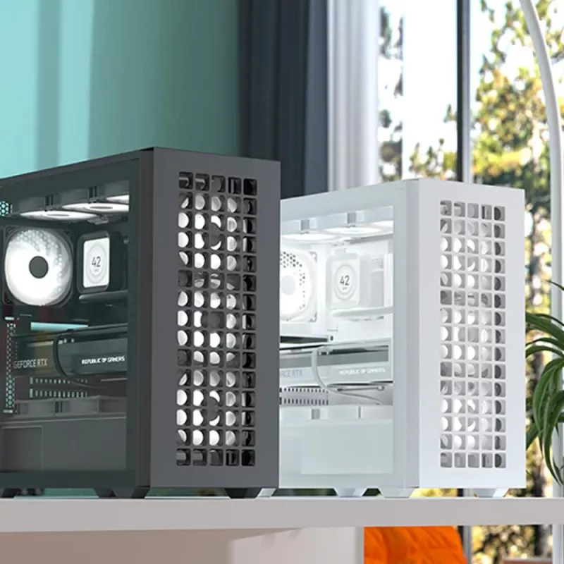 Aerocool D502A Midi Tower Czarny