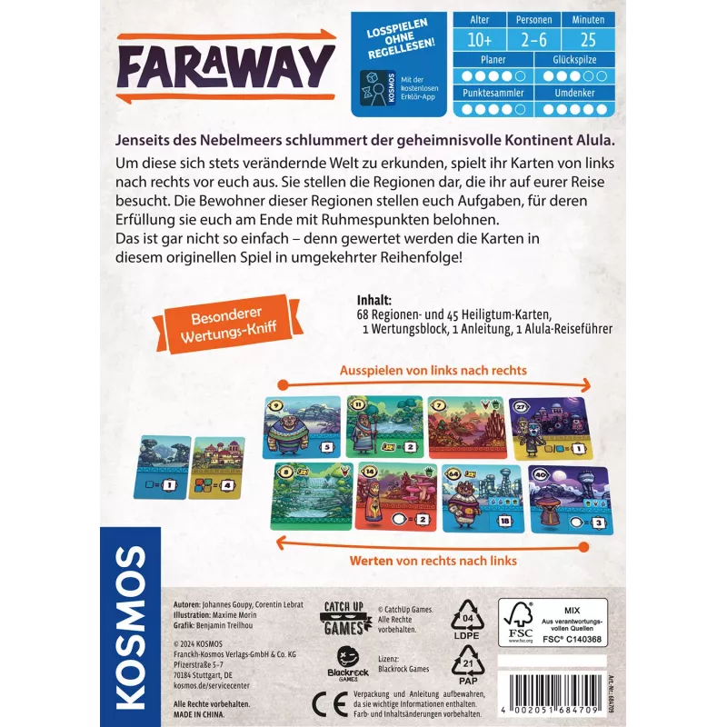 Kosmos Faraway 25 min Gra karciana