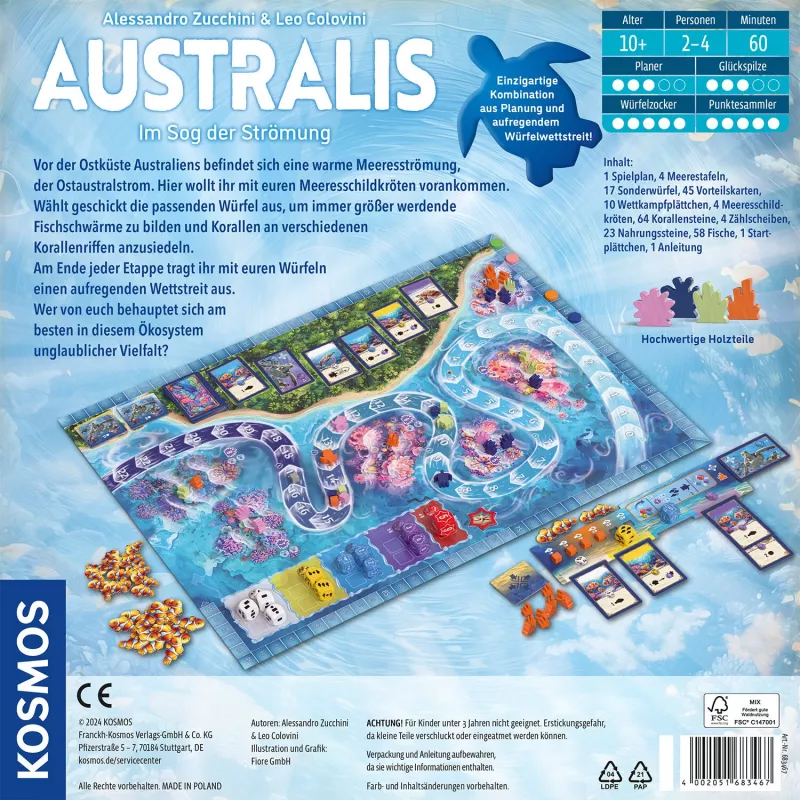 Kosmos Australis gra planszowa