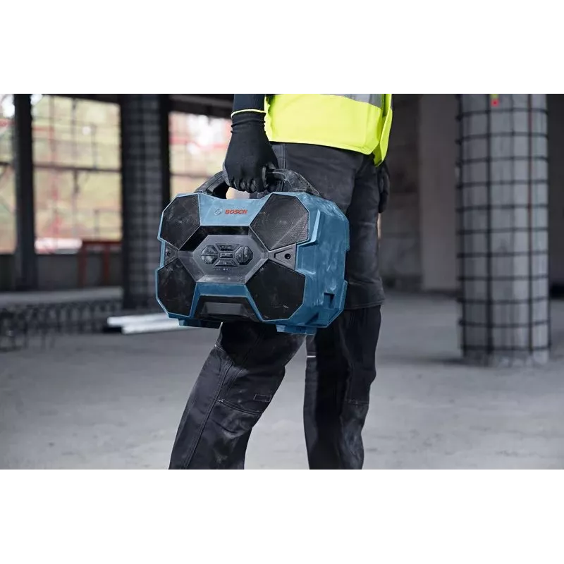 Bosch GPB 18V-6 C Professional 2.1 przenośny zestaw głośnikowy Niebieski 24 W