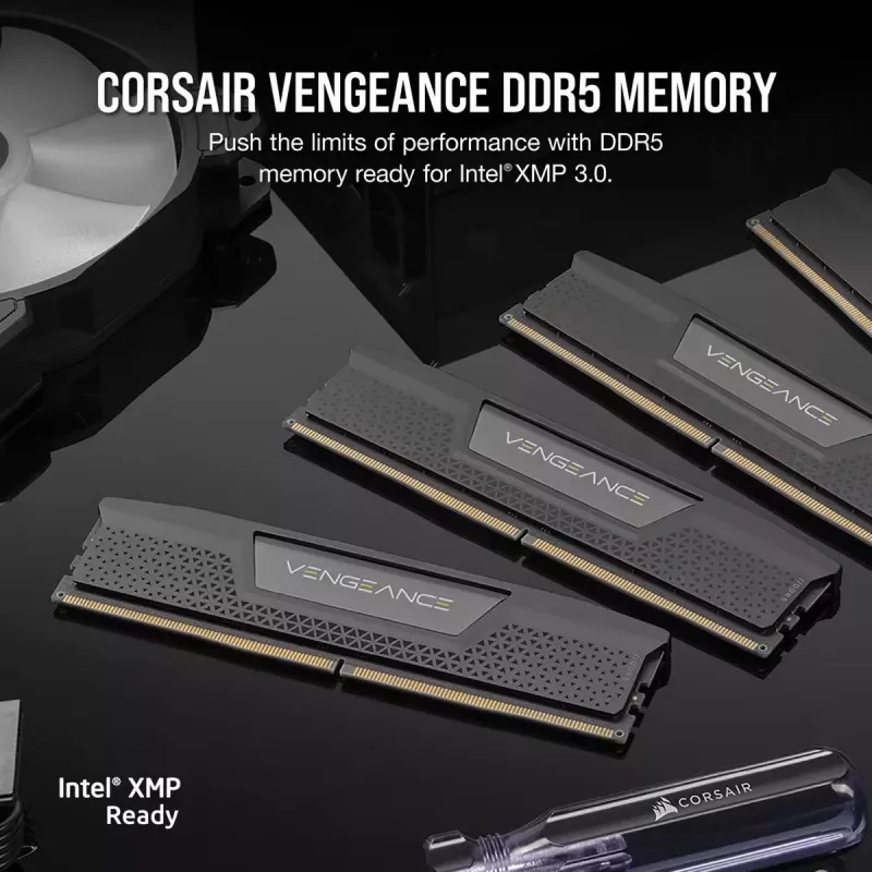 Pamięć CORSAIR 64 GB - DDR5 (2x32 GB) DRAM 6600 MT/s CL32 Kit pamięci - Czarny Vengeance