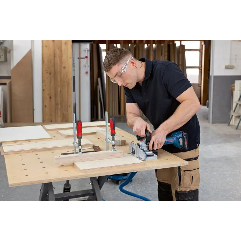 Bosch GFF 18V-22 Professional szlifierka kątowa trzpieniowa 11000 obr./min Czarny, Niebieski