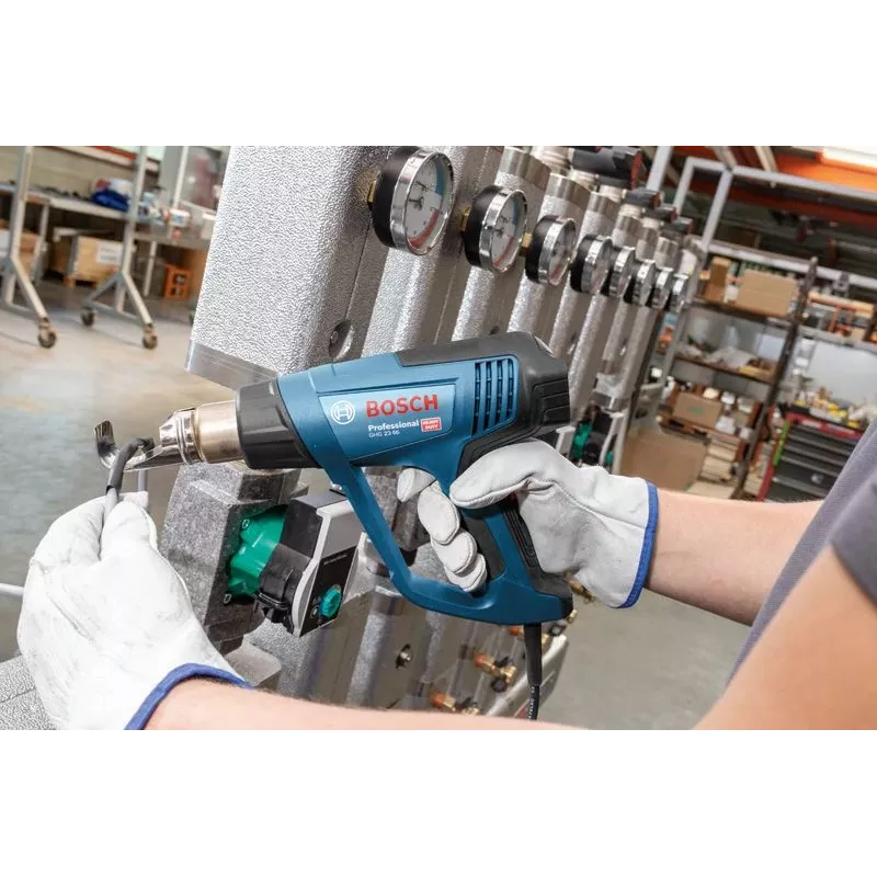 Bosch GHG 23-66 Professional Opalarka 500 l/min 650 °C 2300 W Niebieska