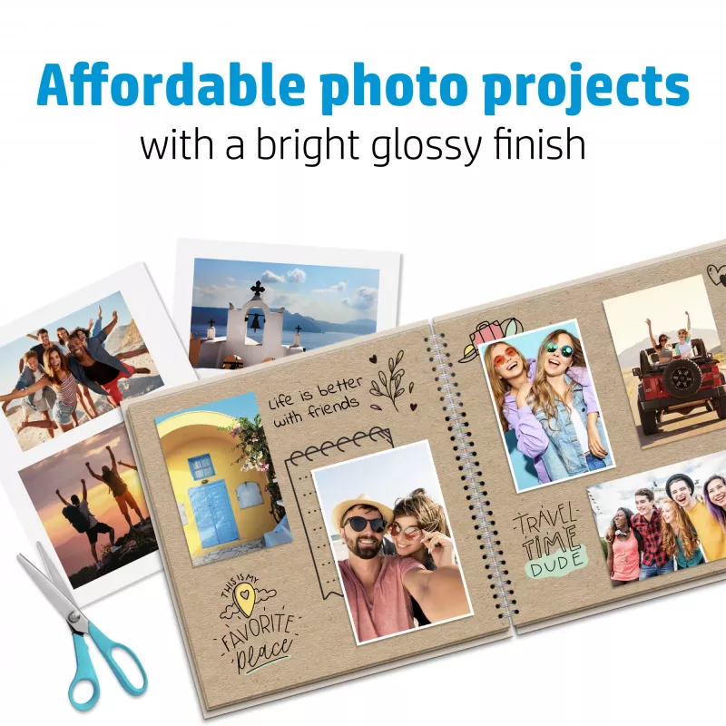 HP Everyday Photo Paper Glossy 200 g/m2 10 x 15 cm (101 x 152 mm) 100 arkuszy