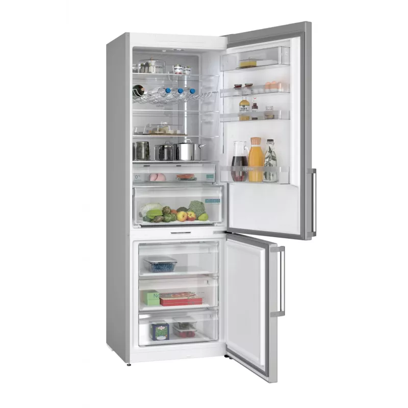 Lodówko-zamrażarka Siemens iQ500 KG49NAICT wolnostojąca 440 L Stal nierdzewna