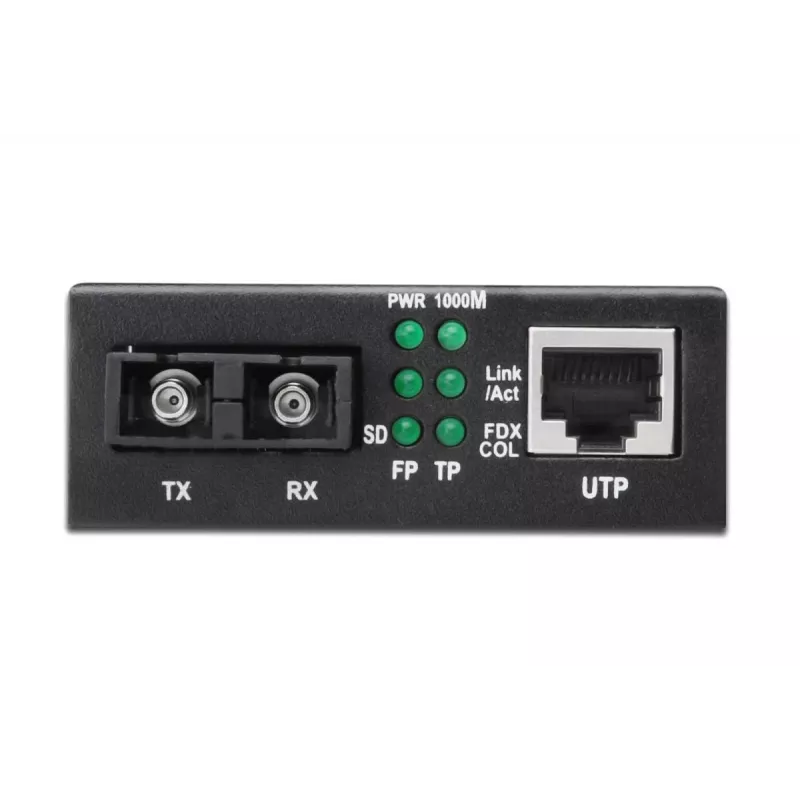 DIGITUS Professional Gigabit Media Converter, RJ45 / SC (DN-82121-1)