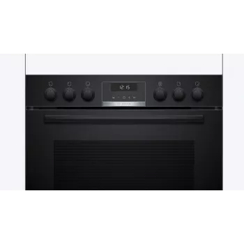 Zestaw urządzeń kuchennych Bosch HEG517BB4 + NVS645CB6E, płyta indukcyjna strefowa, elektryczna