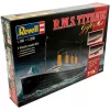 Model statku do sklejania REVELL RMS Titanic 1:700 / 1:1200 – plastikowy zestaw modelarski (MPN 05727)