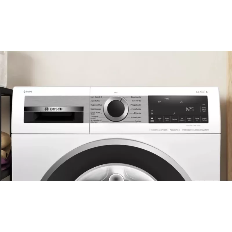 Pralka Bosch Seria 6 WGG244F40 Front-load 9 kg 1351 RPM Biała