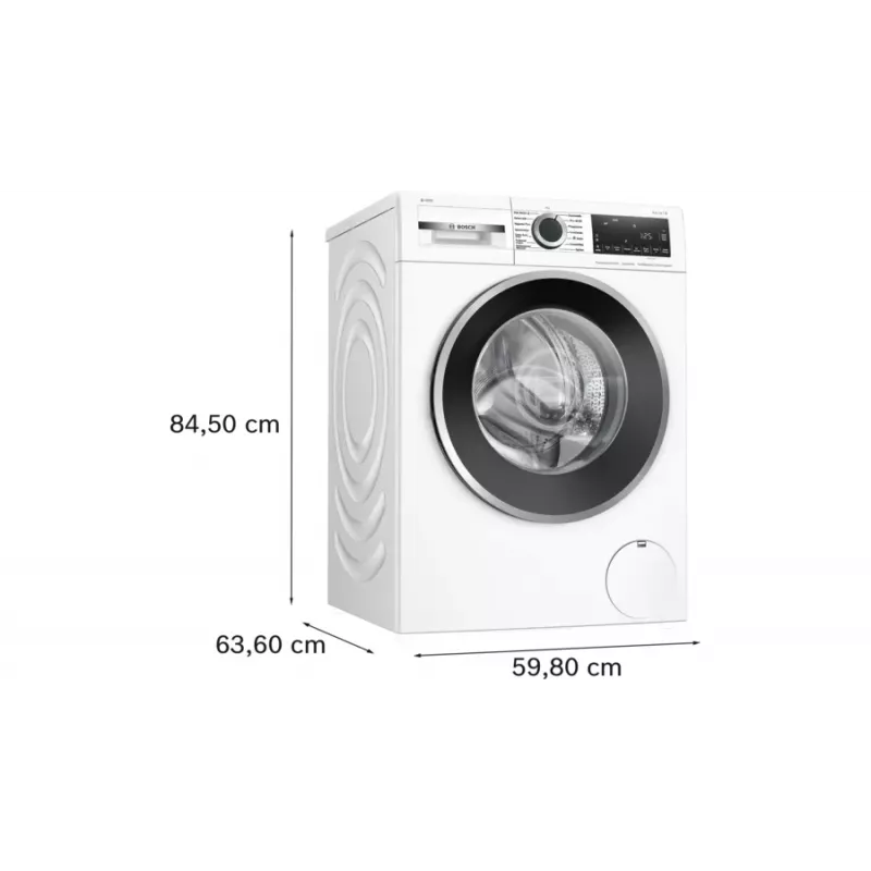 Pralka Bosch Seria 6 WGG244F40 Front-load 9 kg 1351 RPM Biała